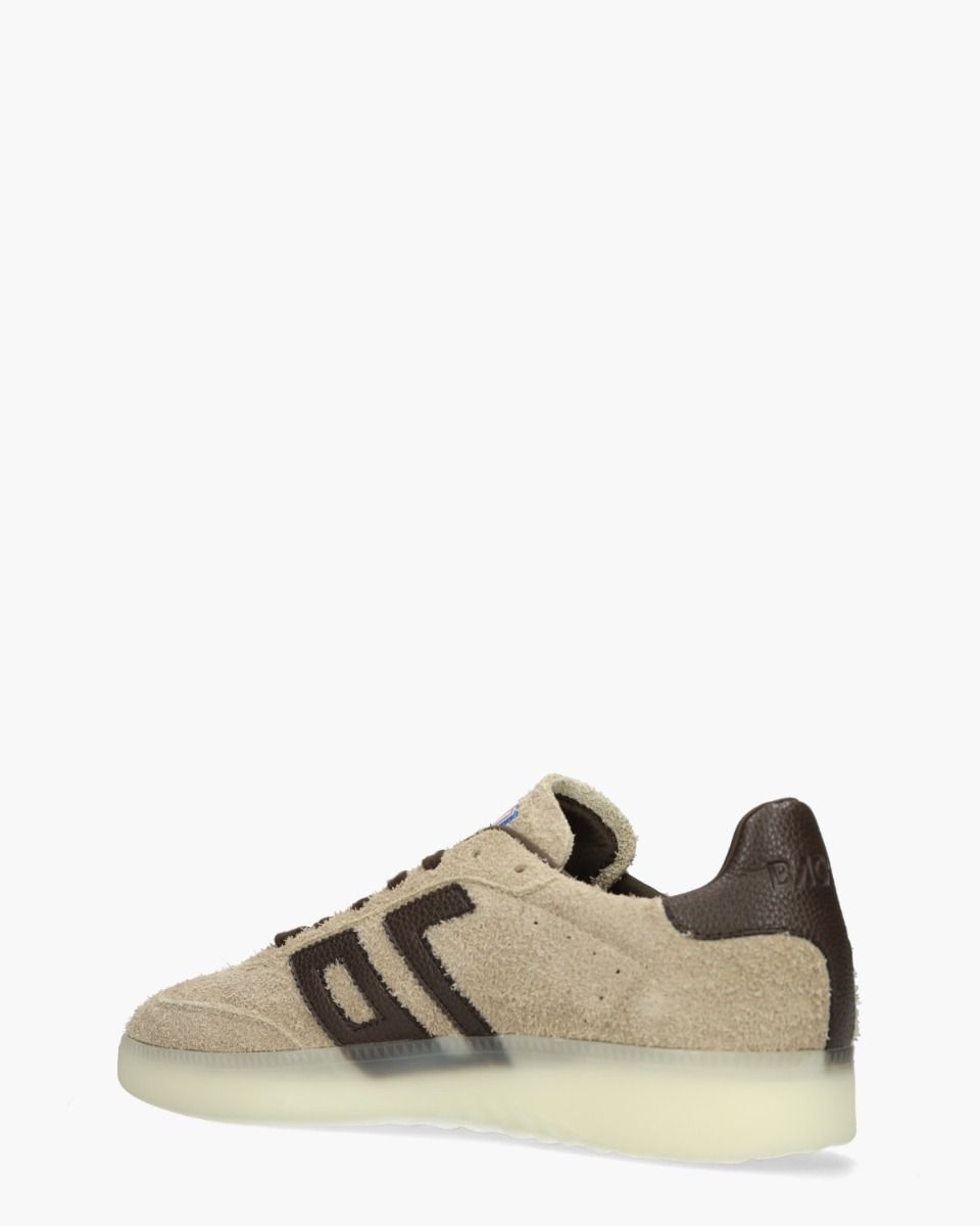 Boston Beige/Donkerbruin Herensneakers 