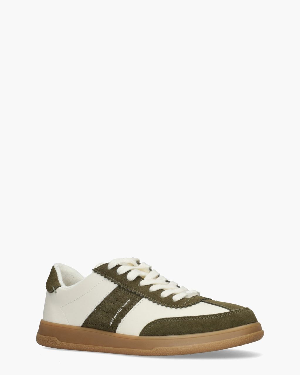 Santos Off-White/Groen Herensneakers