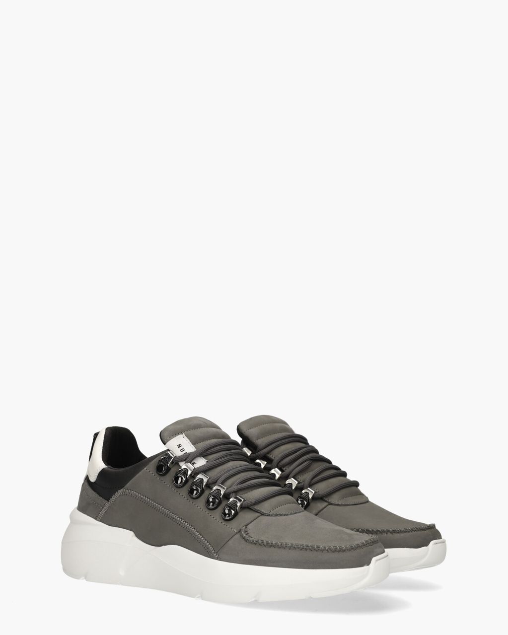 Roque Roman Donkergrijs Herensneakers