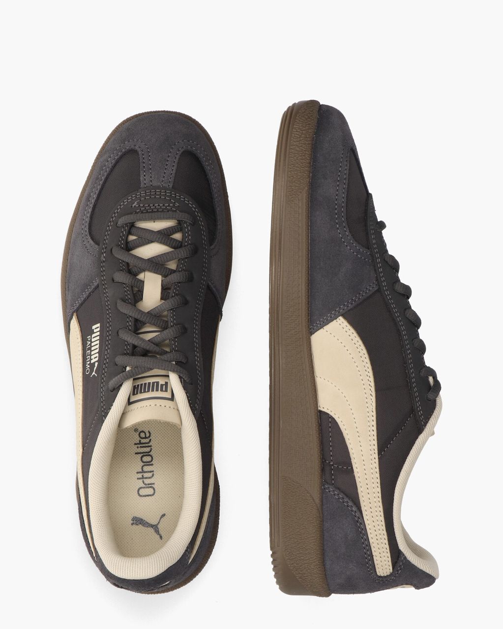 Palermo Pop Donkergrijs Herensneakers