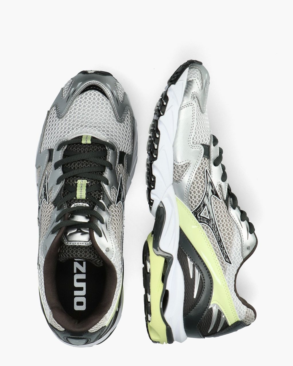 Wave Rider 10 Zilver/Lichtgeel Herensneakers