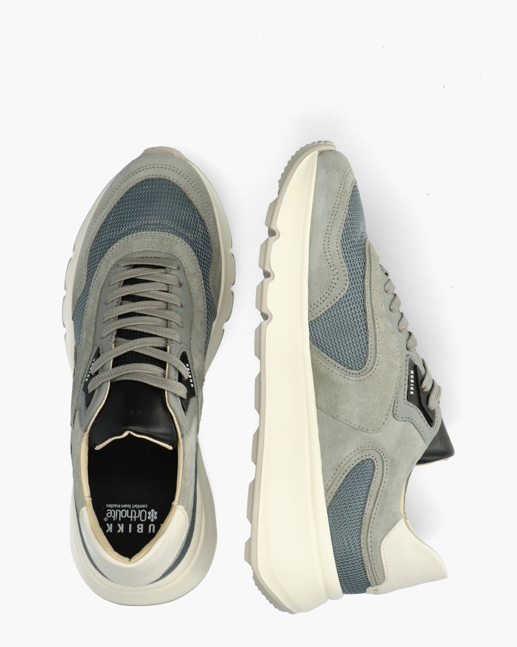 Luca Noa Grijs/Multi Herensneakers