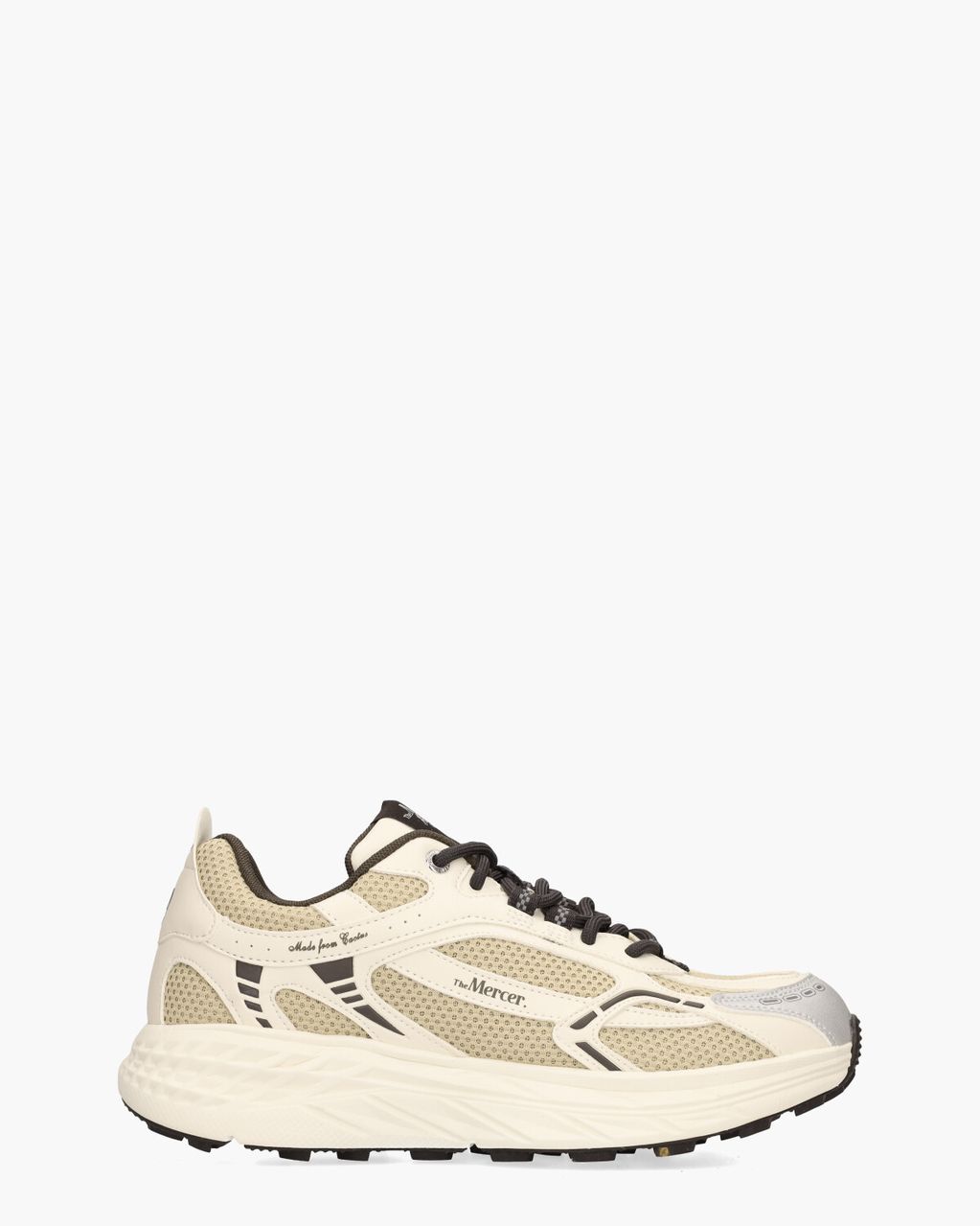 The Re-Run MAX Cactus Beige/Off-White Herensneakers
