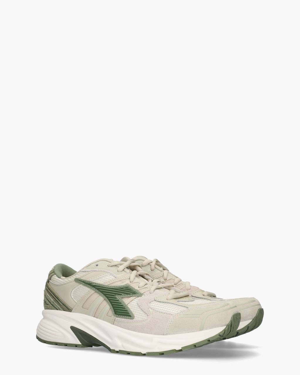 Mythos Star Beige/Groen Herensneakers