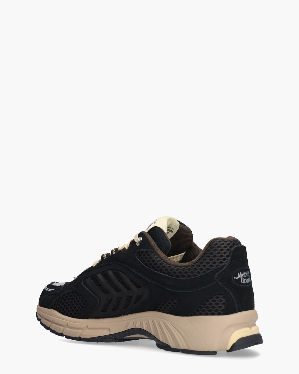The Re-Run EVO Nubuck Donkergrijs Herensneakers
