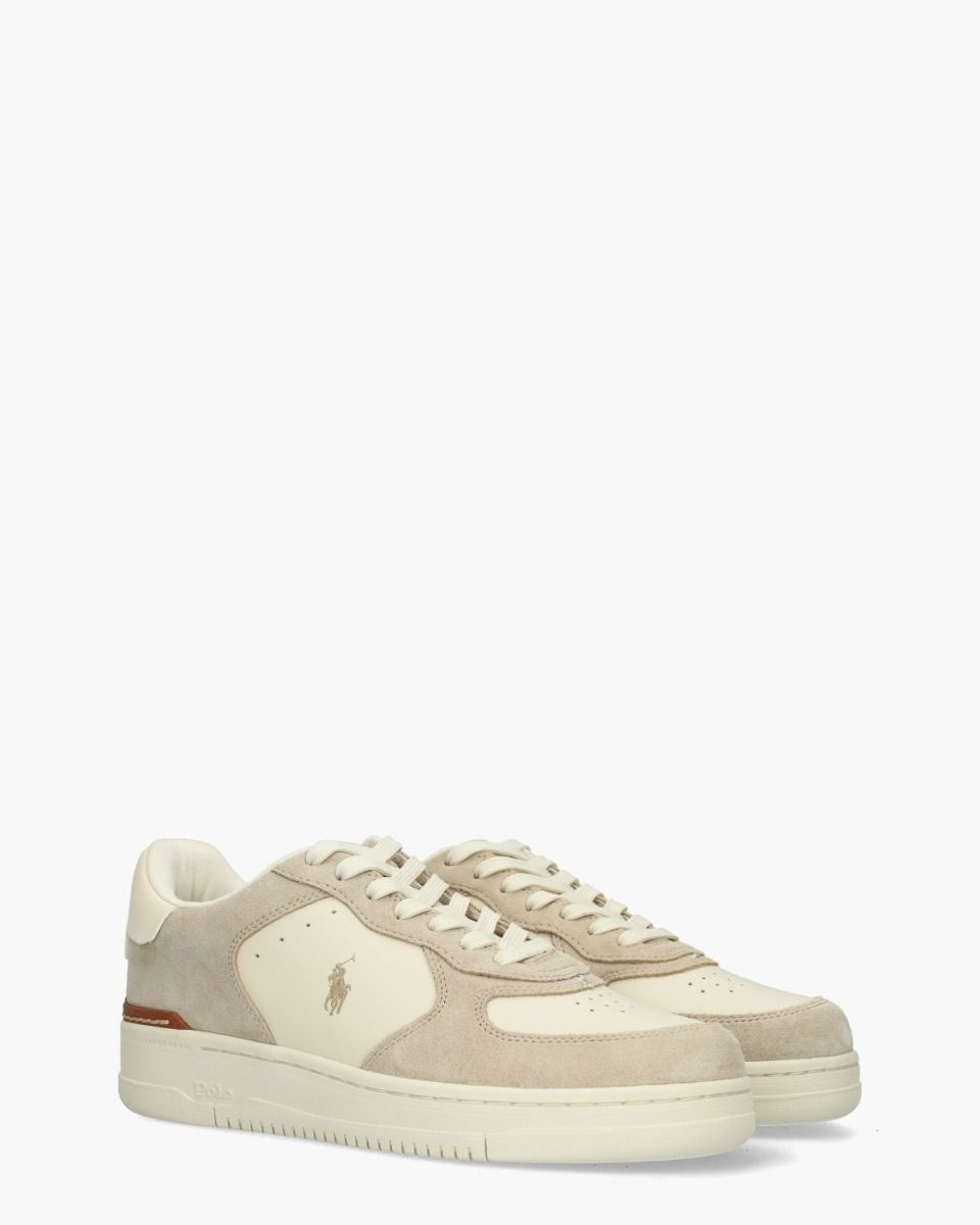 Masters Court Off-White/Beige Herensneakers