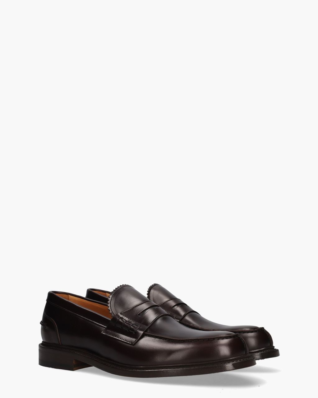11053-K2 Donkerbruin Herenloafers