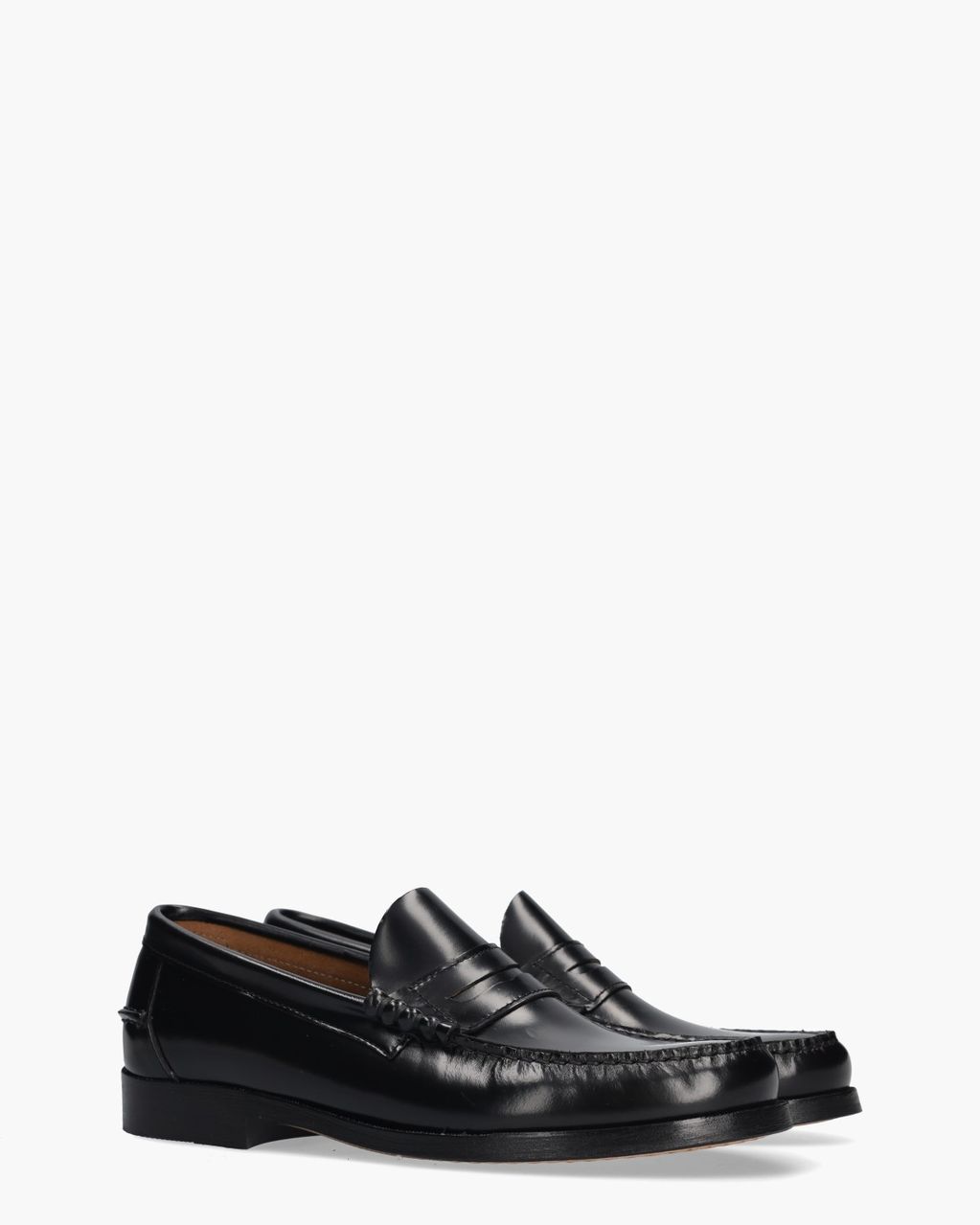4026 Zwart Herenloafers