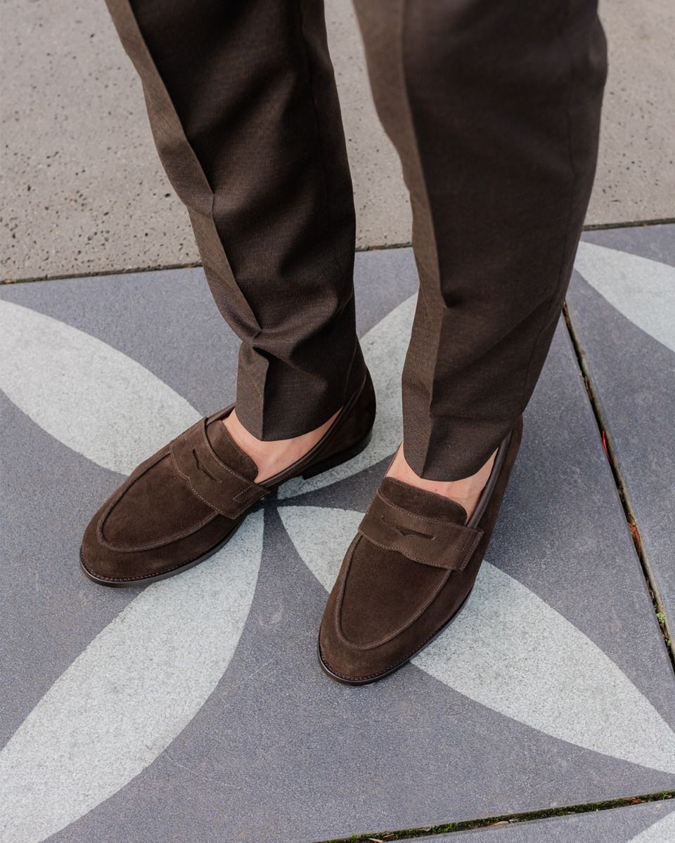 Crockett & Jones Grantham 2 Donkerbruin Herenloafers - Van Arendonk.nl
