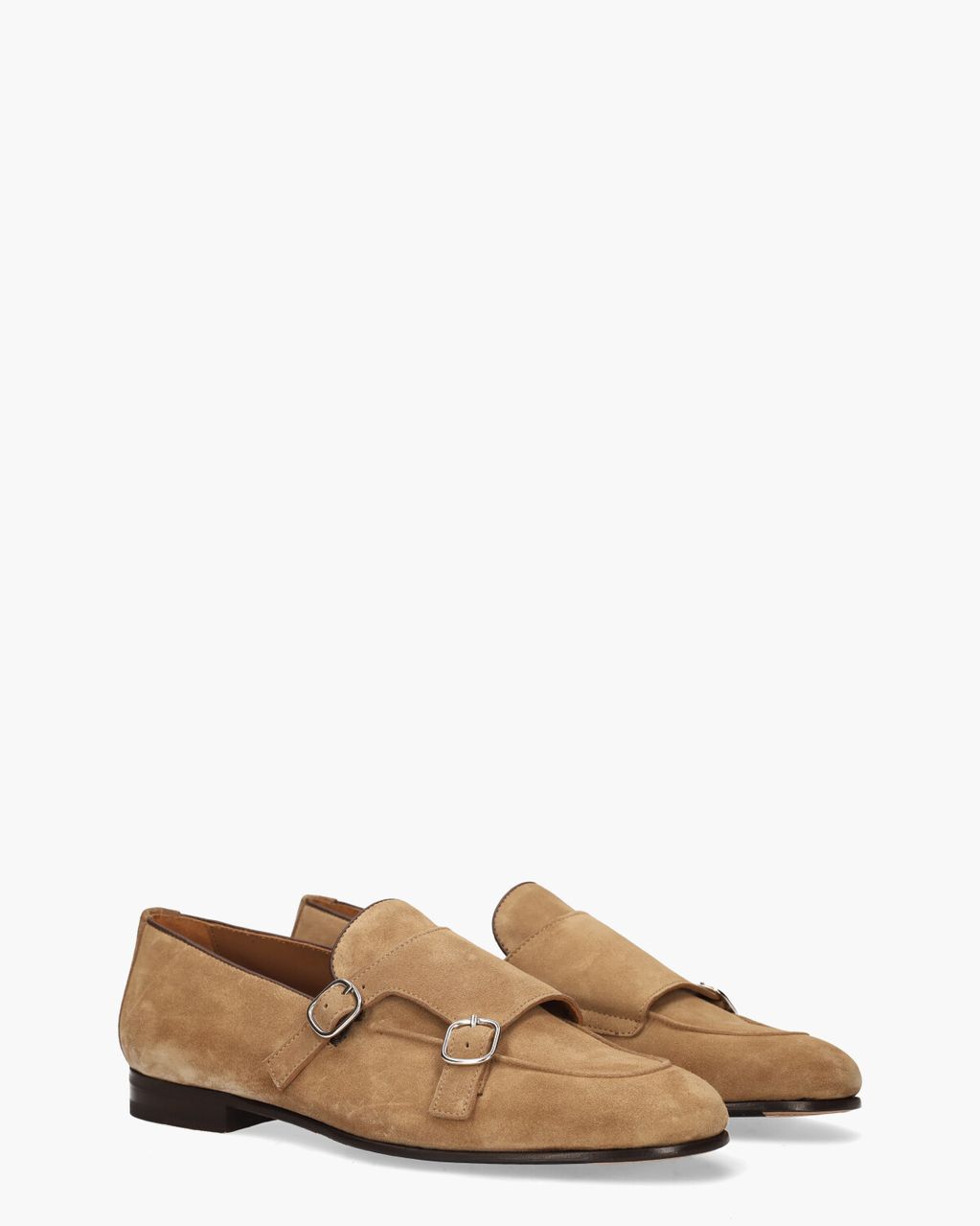 561 Bruin Heren Gespschoenen