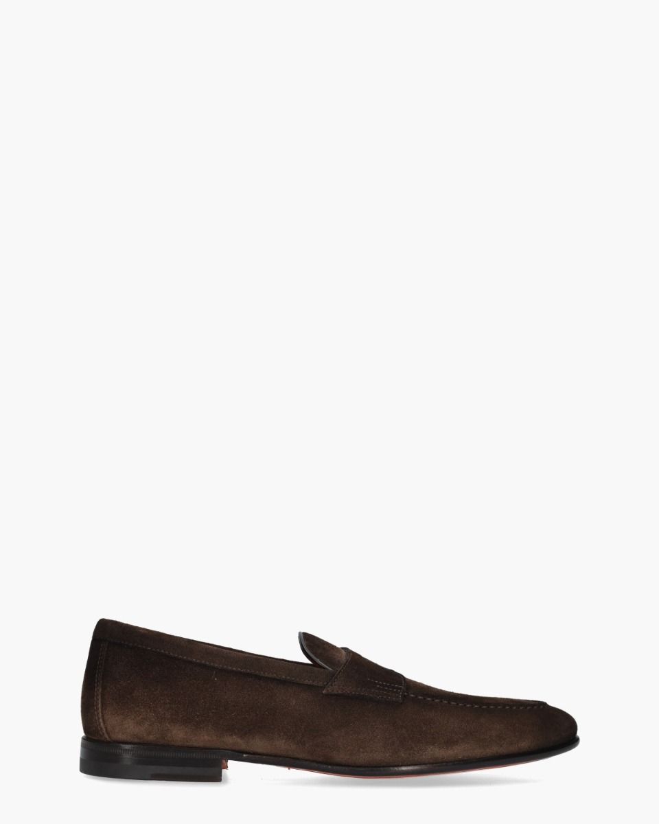 19044 Donkerbruin Herenloafers