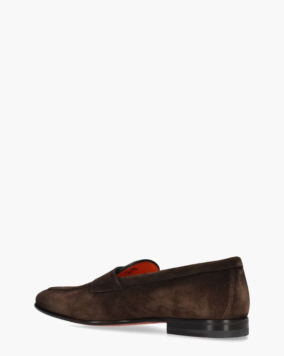19044 Donkerbruin Herenloafers