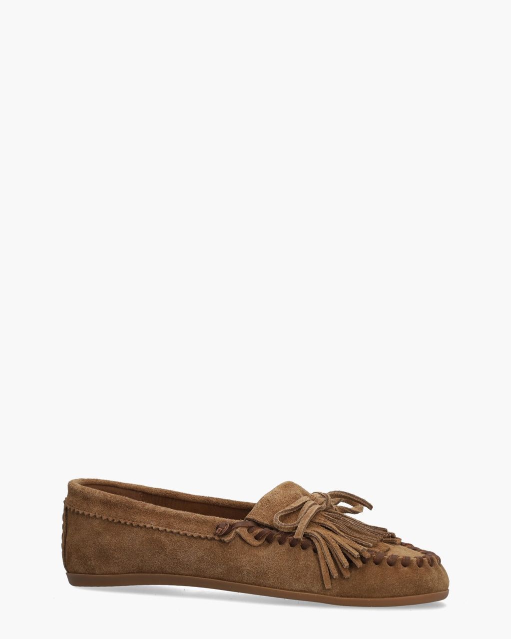 E29042 Cognac Dames Veterschoenen