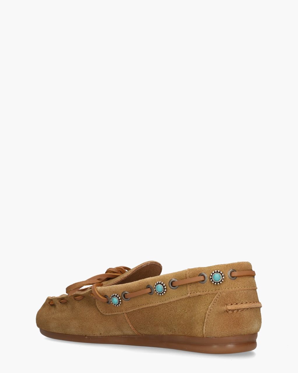 Boat Loafer Western Cognac Damesloafers