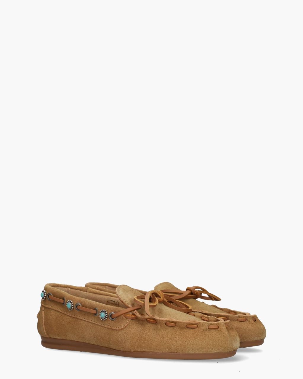 Boat Loafer Western Cognac Damesloafers