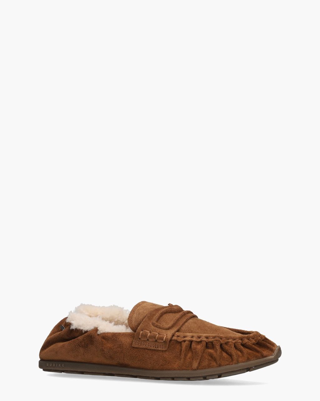 Riley Mio Fur Brown suede