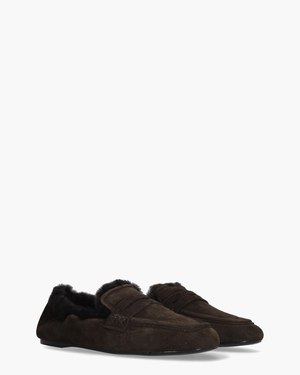 Sheldon Donkerbruin Damesloafers