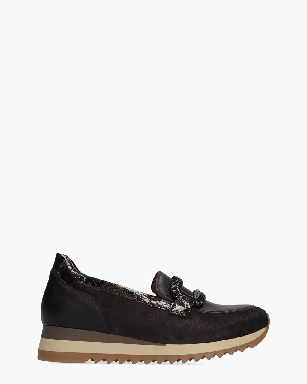 4010.01.003 Donkerbruin Damesloafers