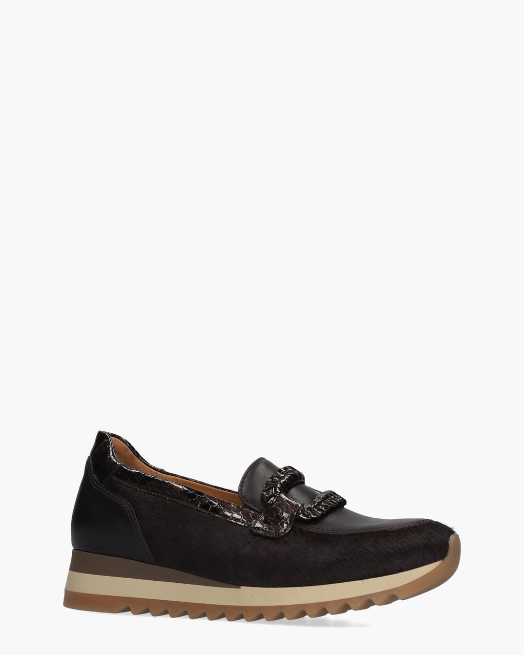 4010.01.003 Donkerbruin Damesloafers
