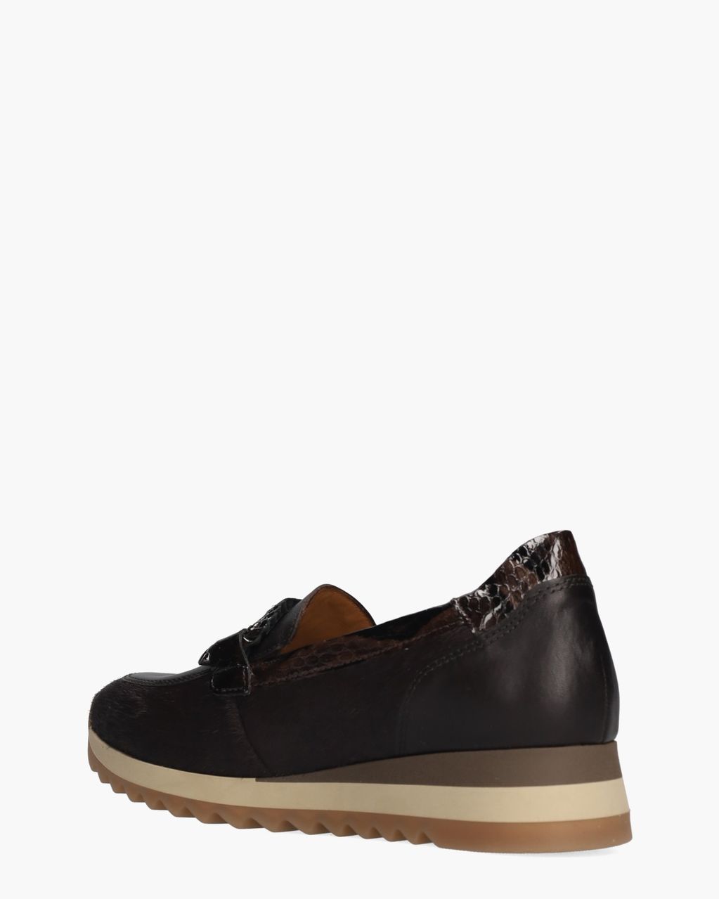 4010.01.003 Donkerbruin Damesloafers