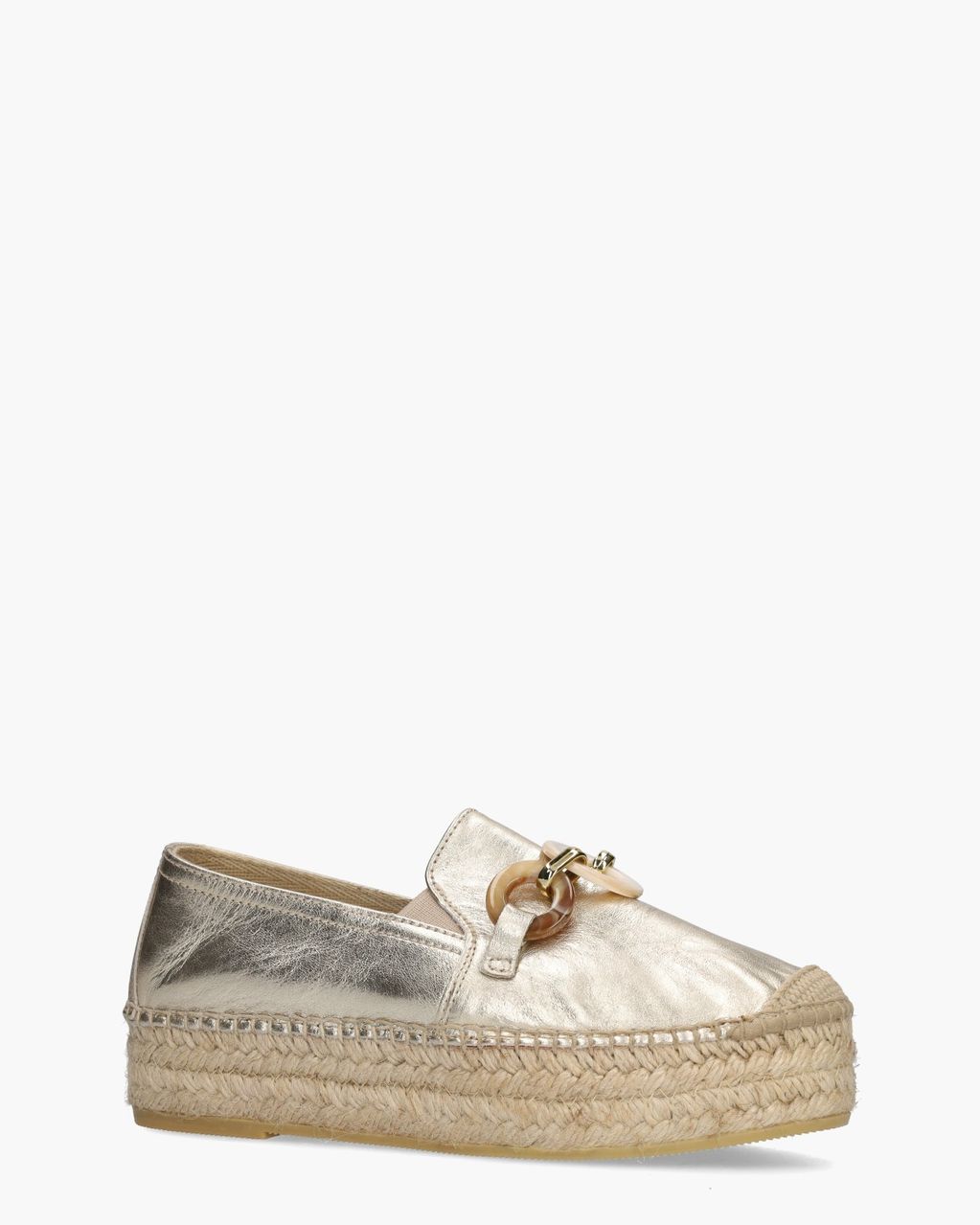 2292 Goud Damesloafers