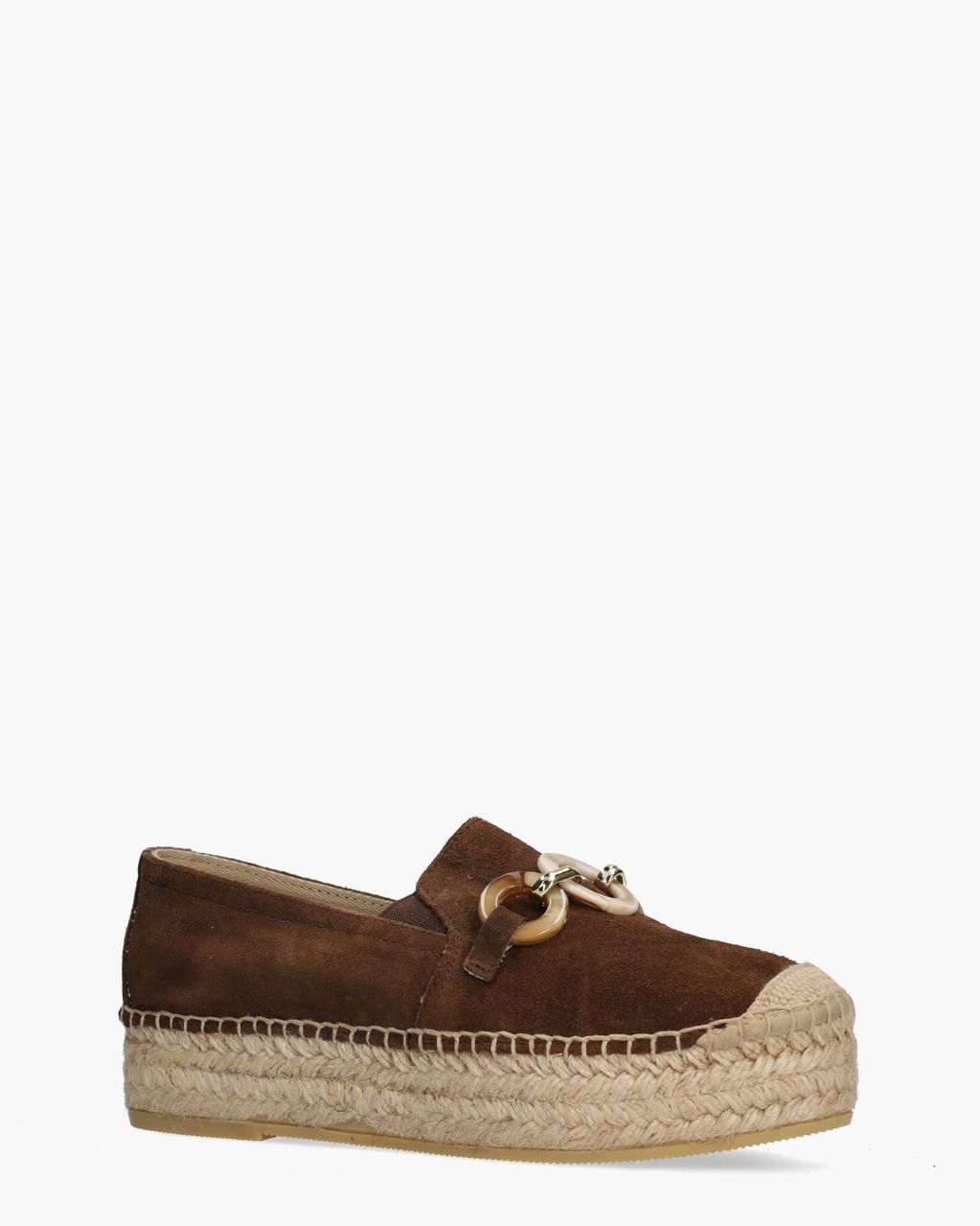 2292 Donkerbruin Damesloafers