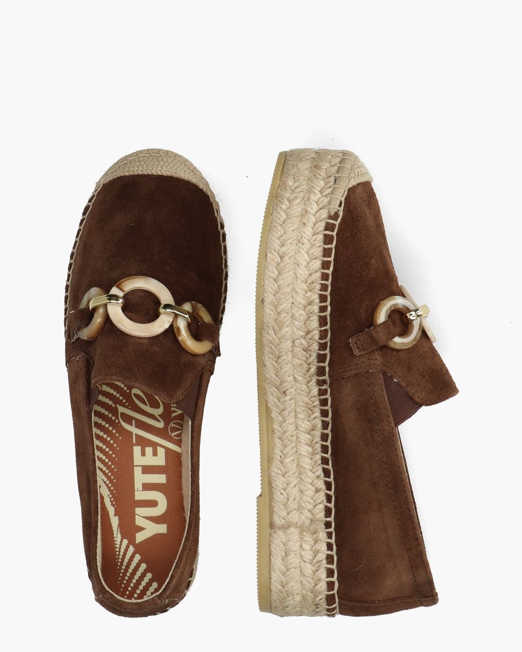 2292 Donkerbruin Damesloafers