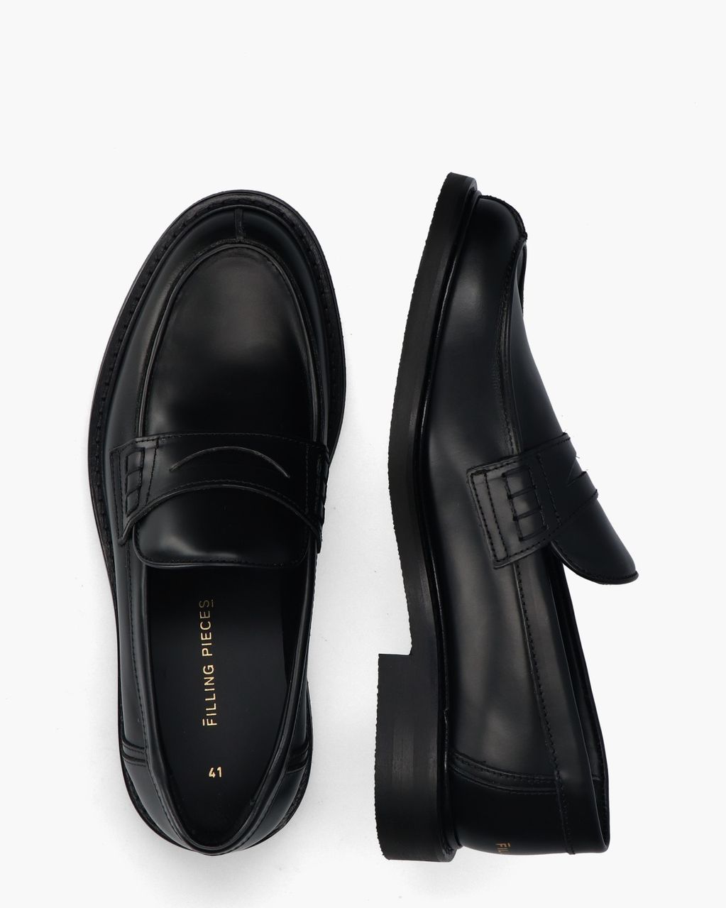 Loafer Polido Minimum Zwart Herenloafers