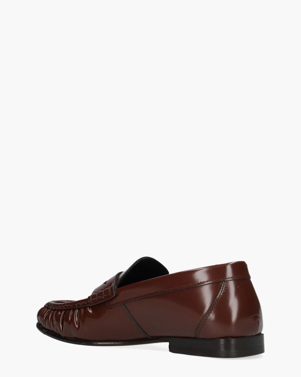 Penny Loafer Wrinkle Bordeauxrood Damesloafers