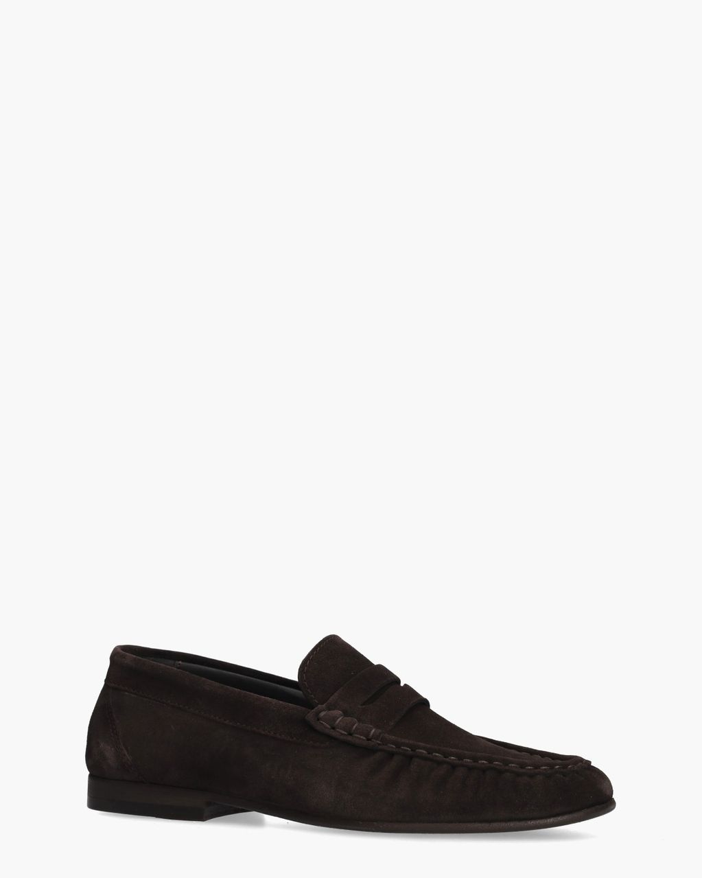 Penny Loafer Wrinkle Donkerbruin Damesloafers