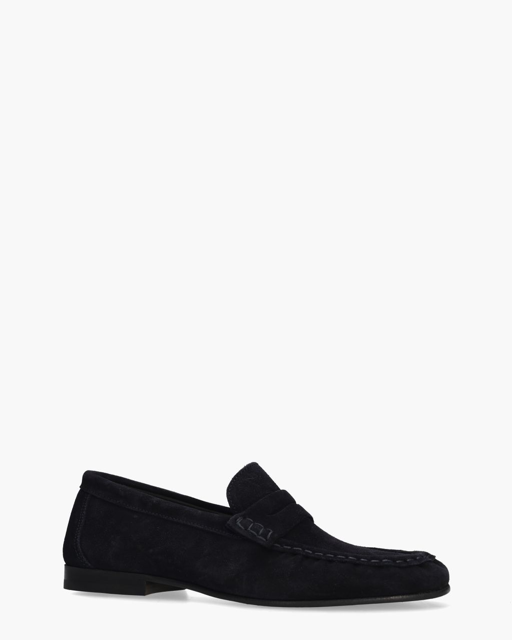 Penny Loafer Wrinkle Donkerblauw Damesloafers