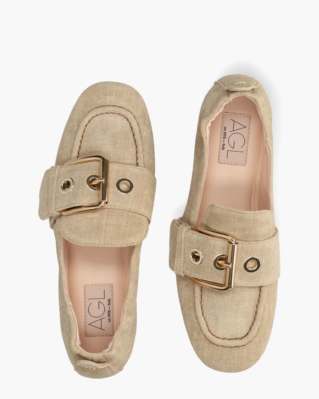 Maya Beige Damesloafers