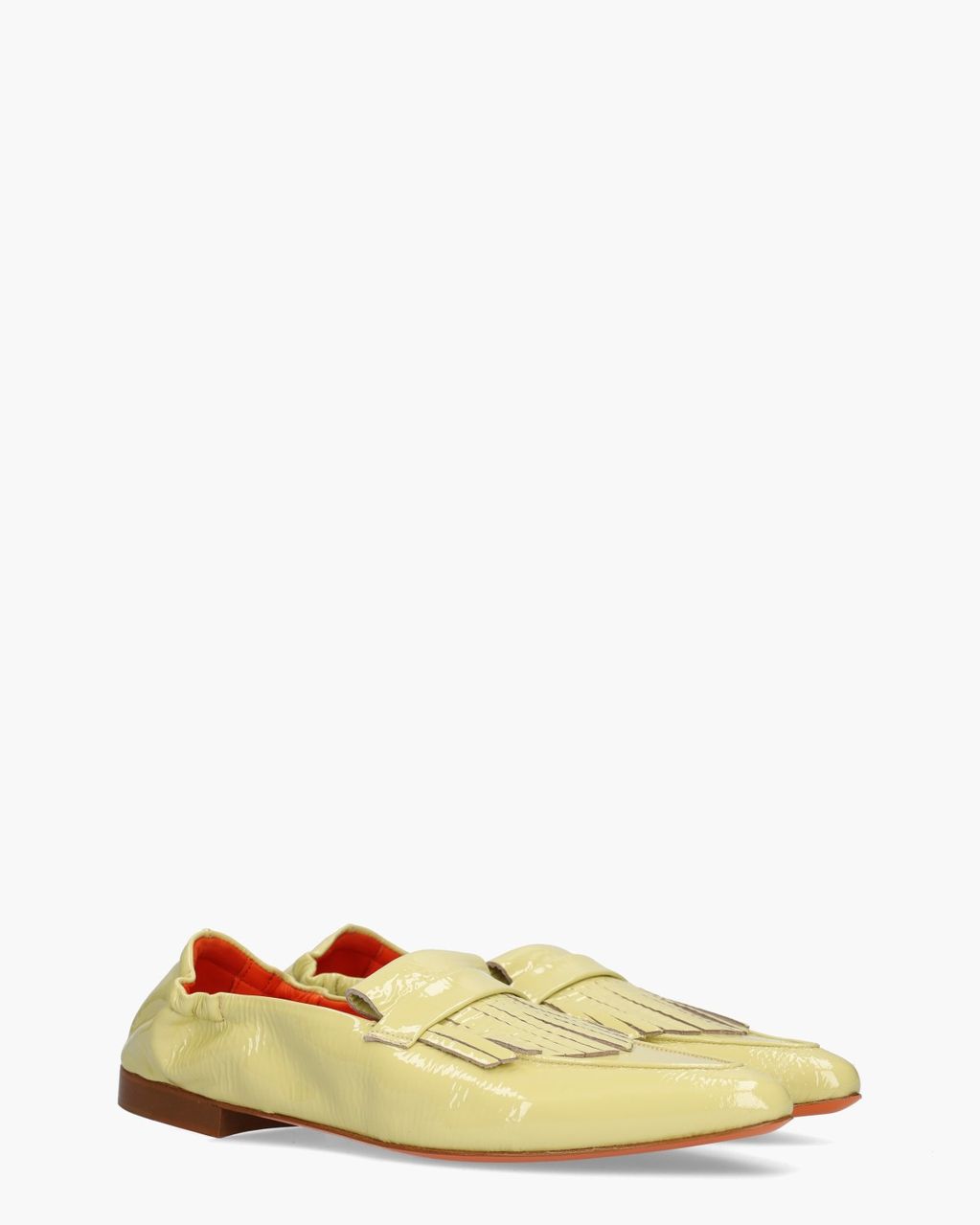 Wedge 1G Lichtgeel Damesloafers