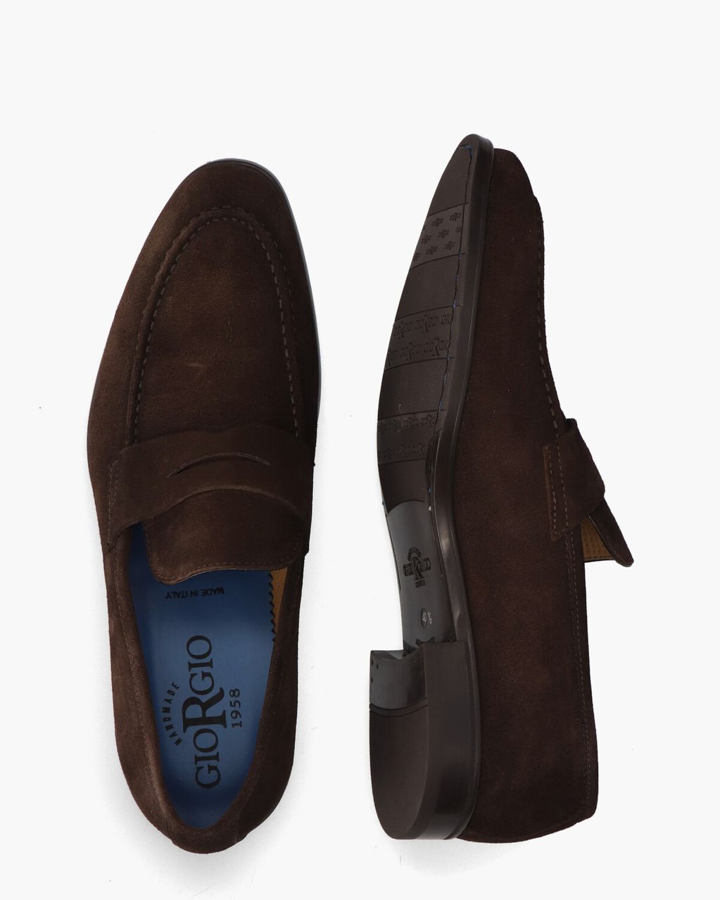 50504 Donkerbruin Herenloafers