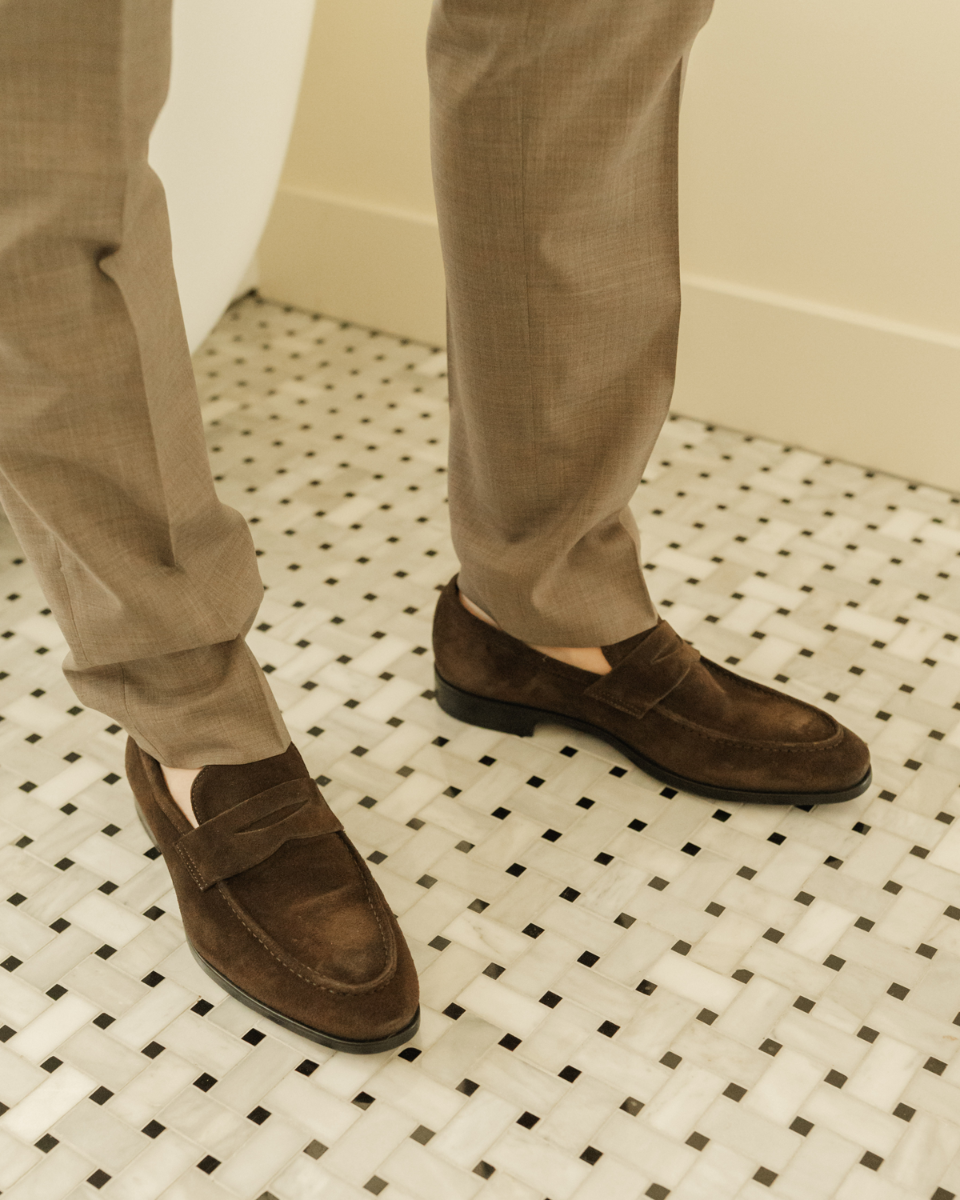 50504 Donkerbruin Herenloafers