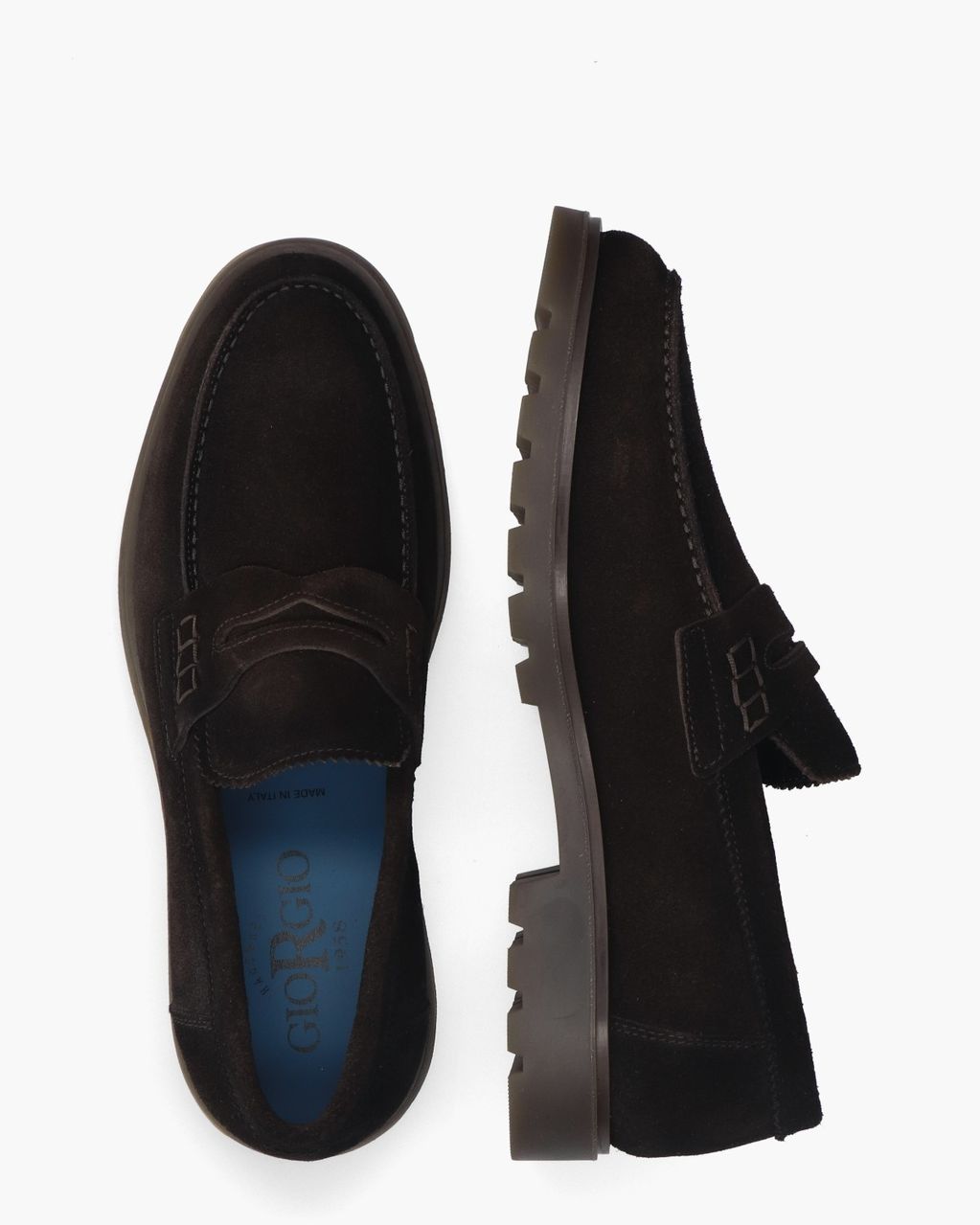 93912 Donkerbruin Herenloafers
