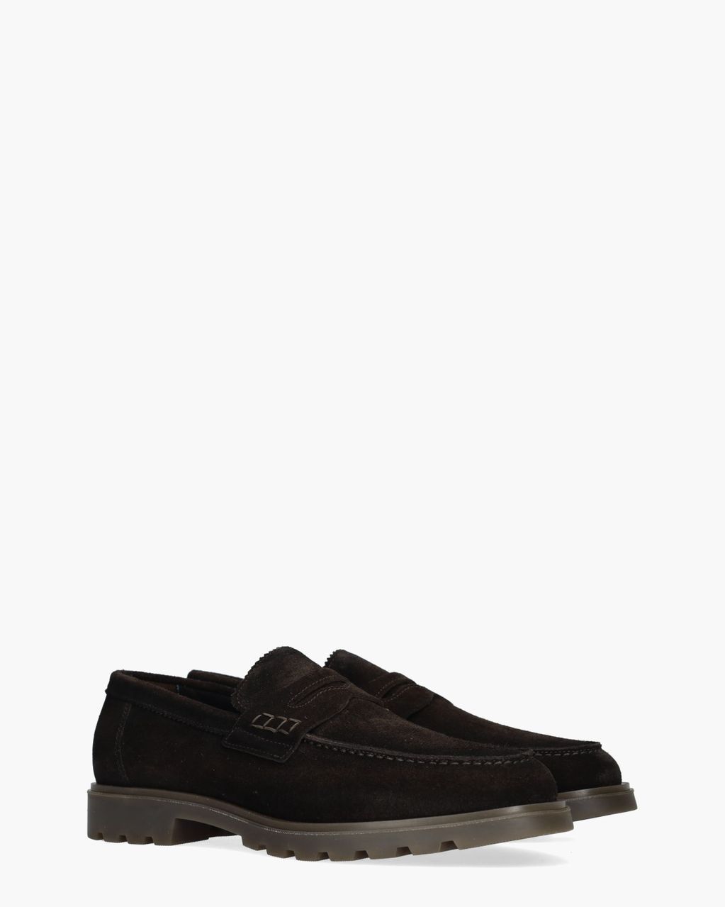 93912 Donkerbruin Herenloafers