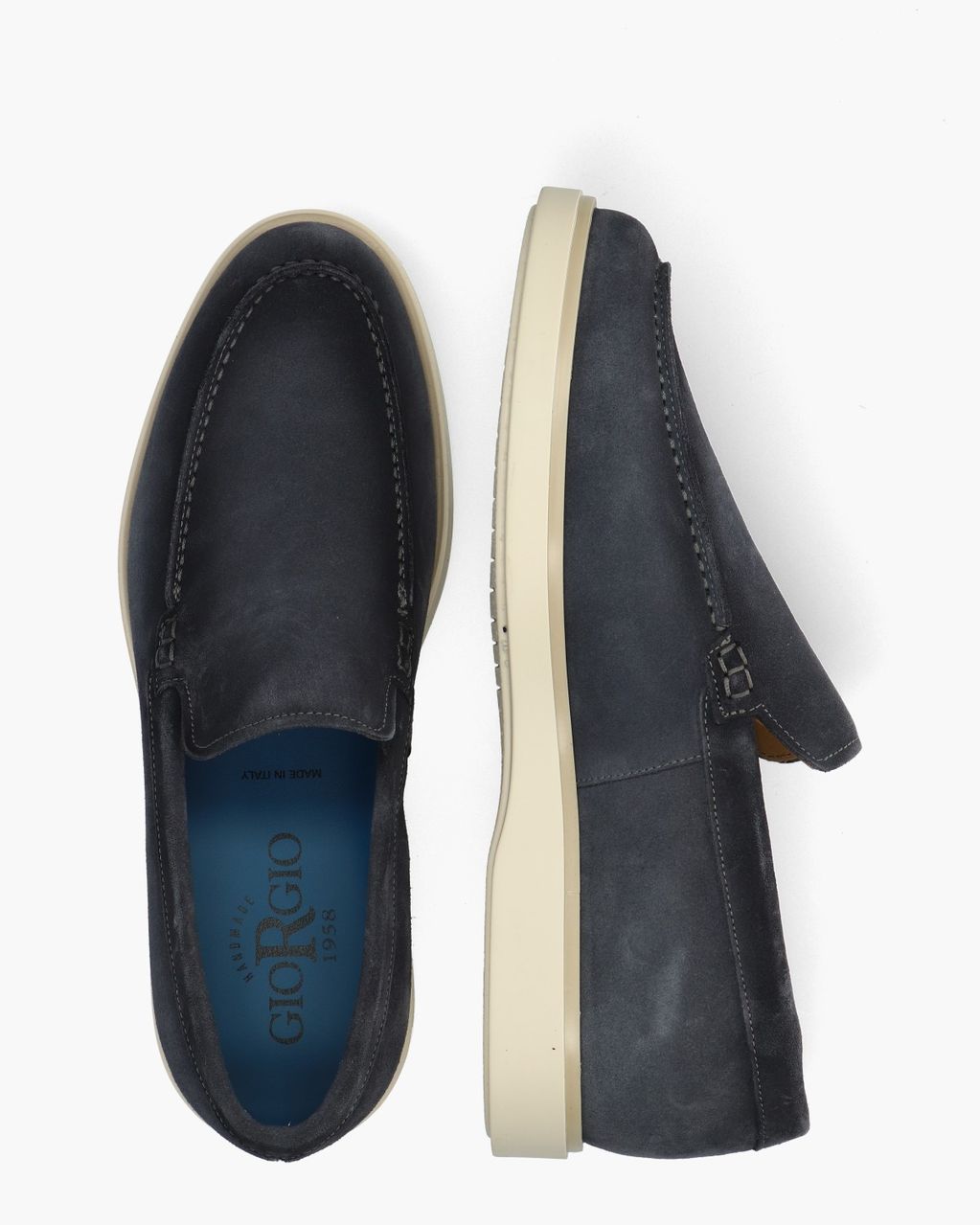 56402 Donkerblauw Herenloafers