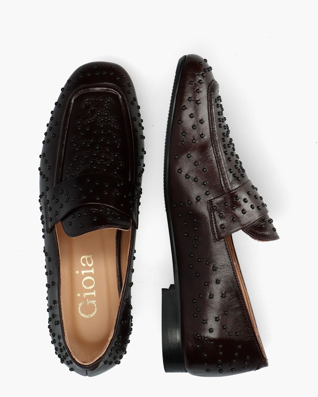 Aimie Donkerbruin Damesloafers