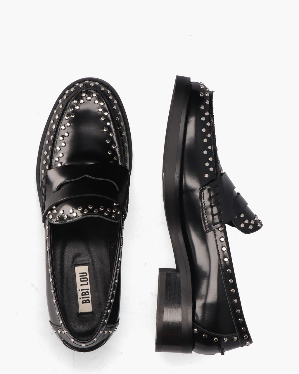 Roberta Zwart Damesloafers