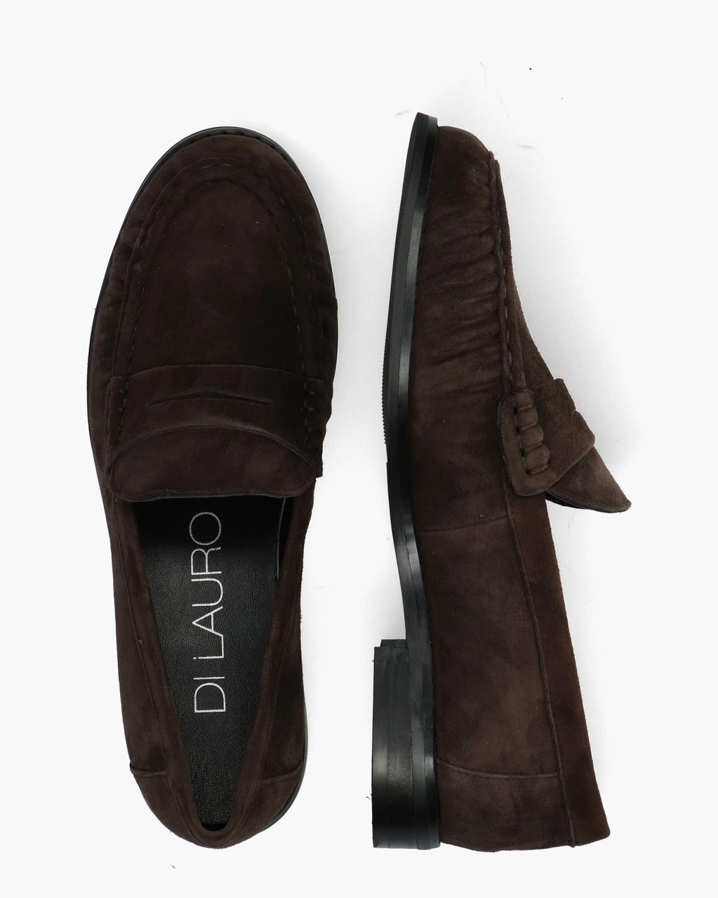 Delizia Donkerbruin Damesloafers