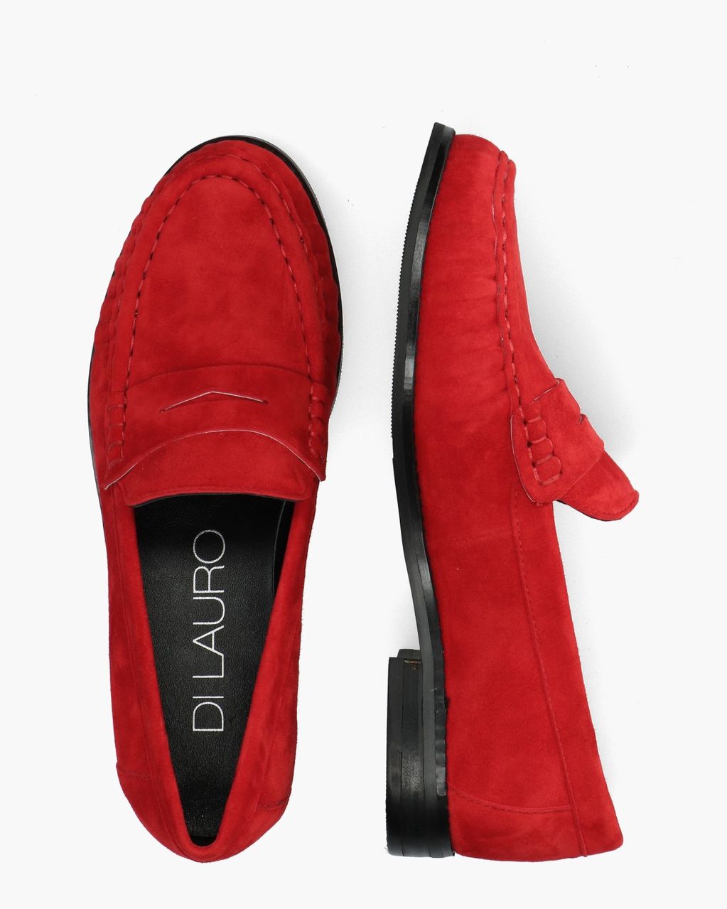 Delizia Rood Damesloafers