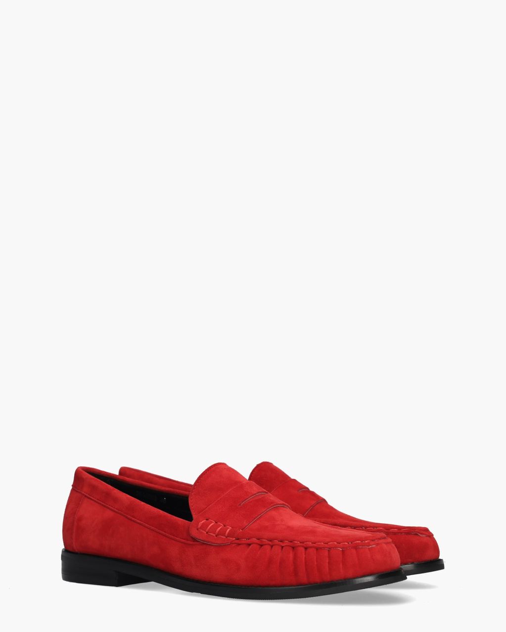 Delizia Rood Damesloafers