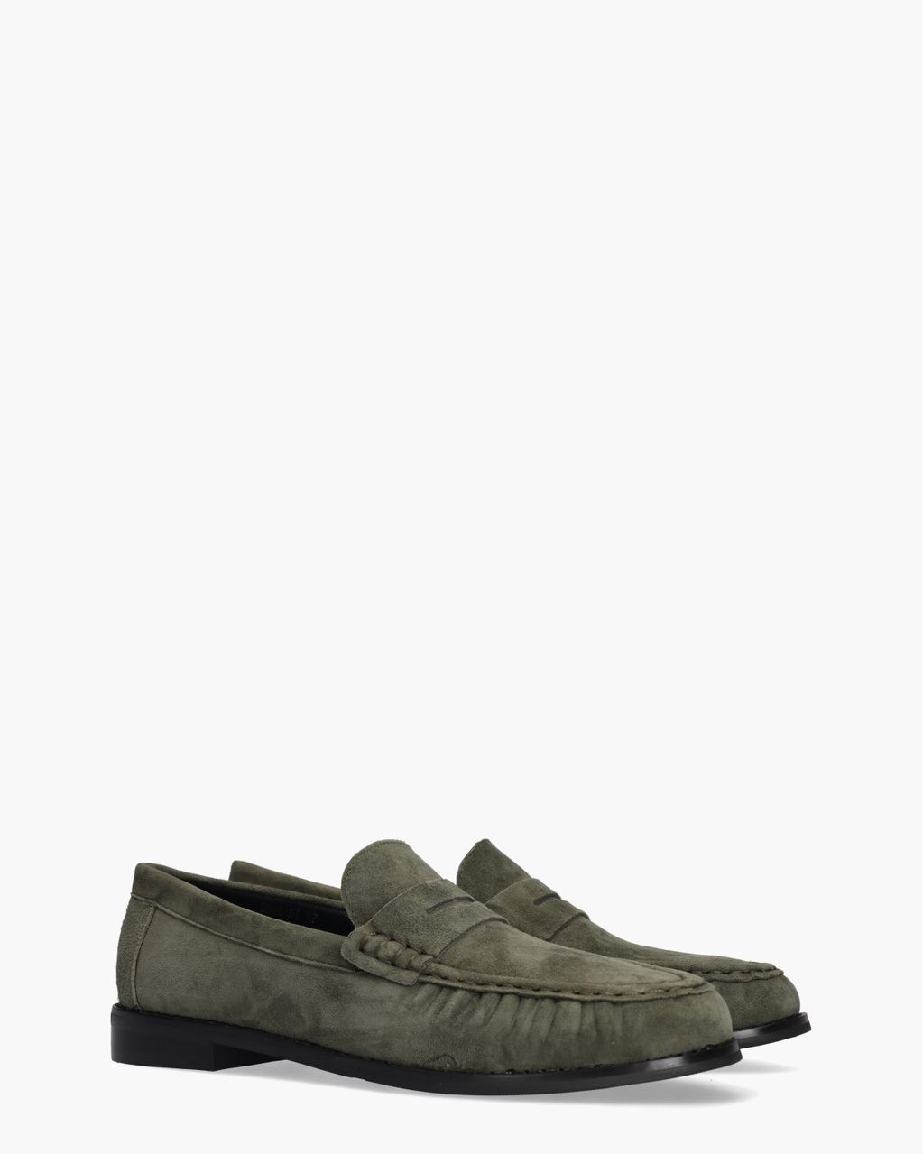 Delizia Groen Damesloafers
