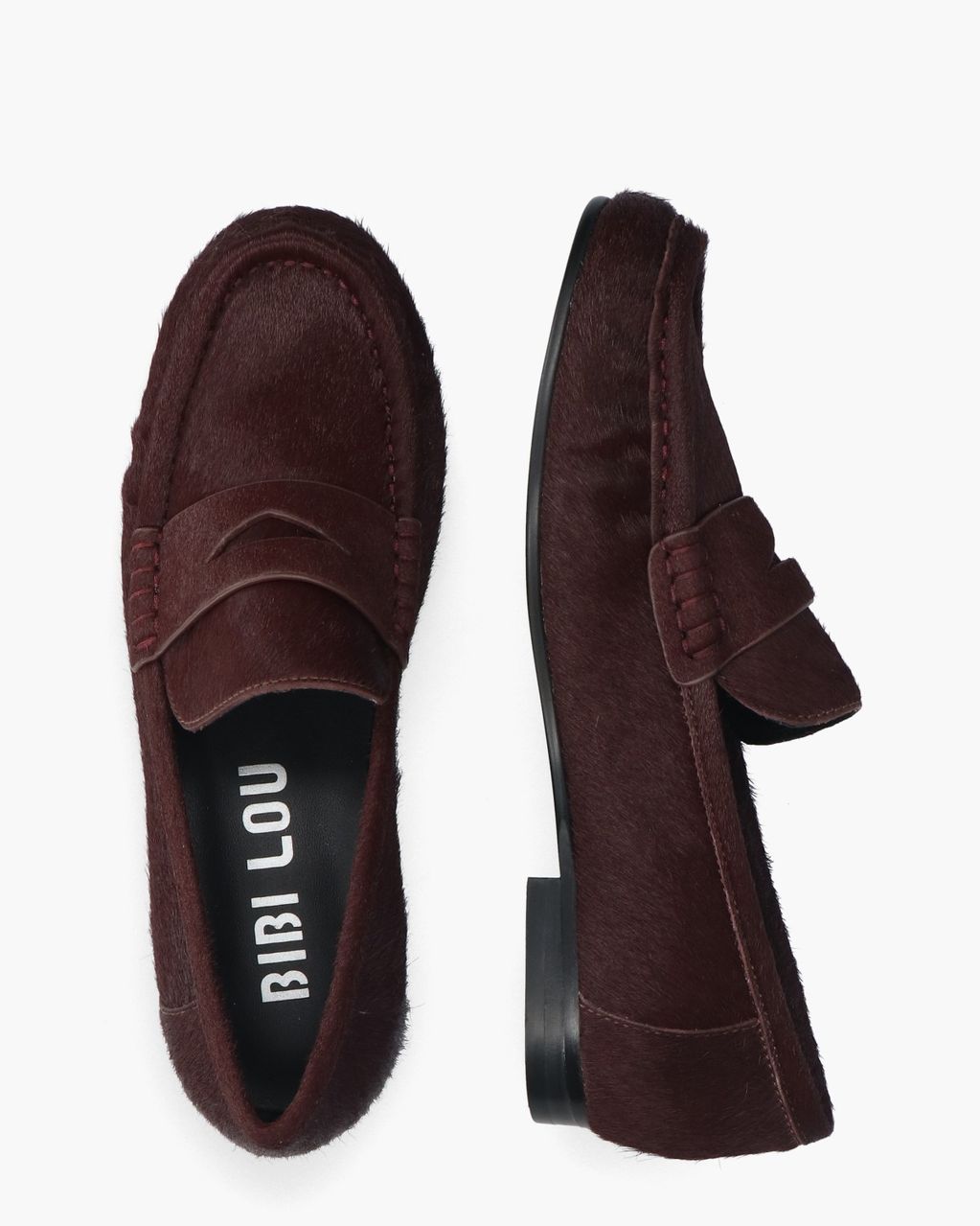 Lyra Bordeauxrood Damesloafers