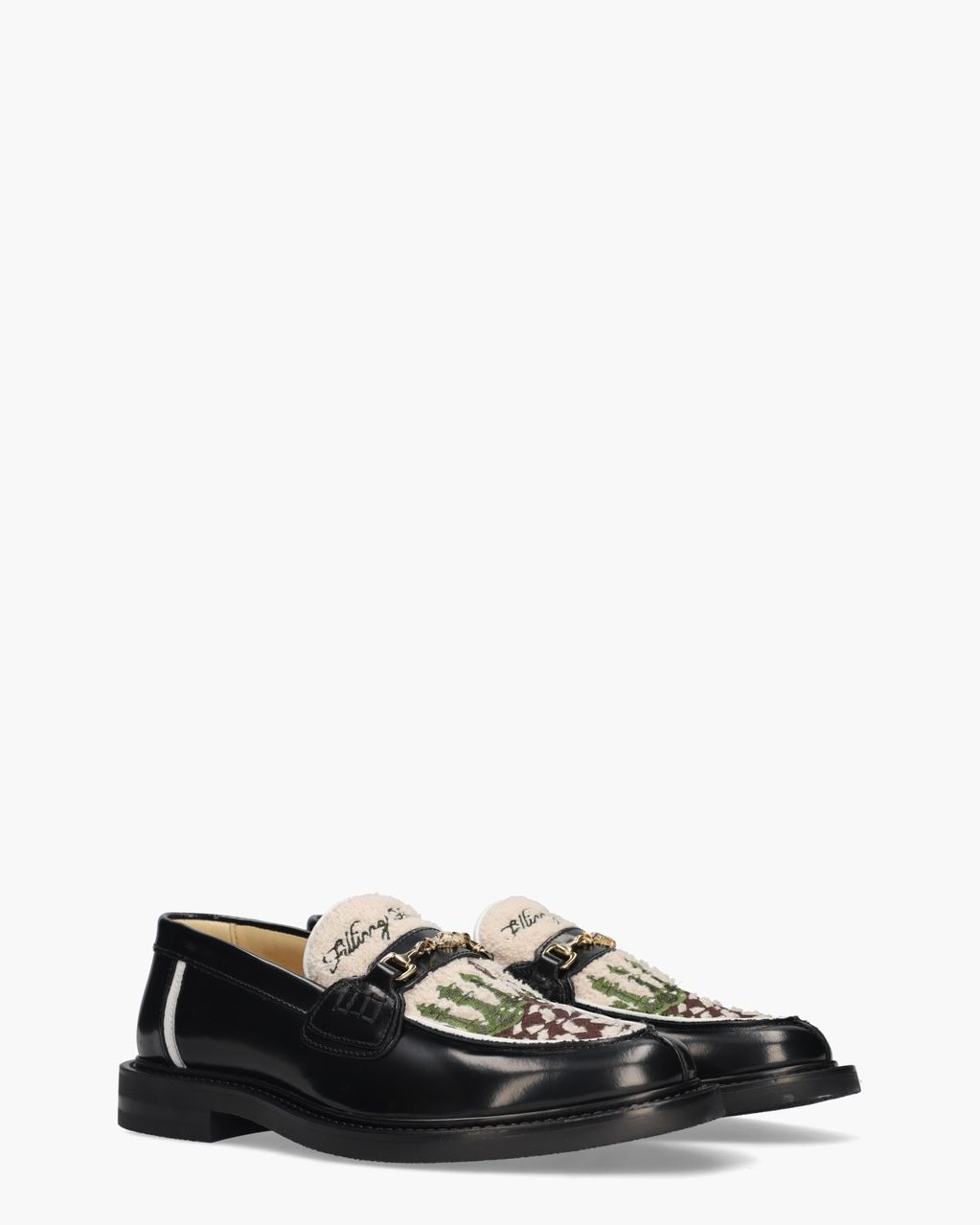 Loafer Chess Zwart Herenloafers
