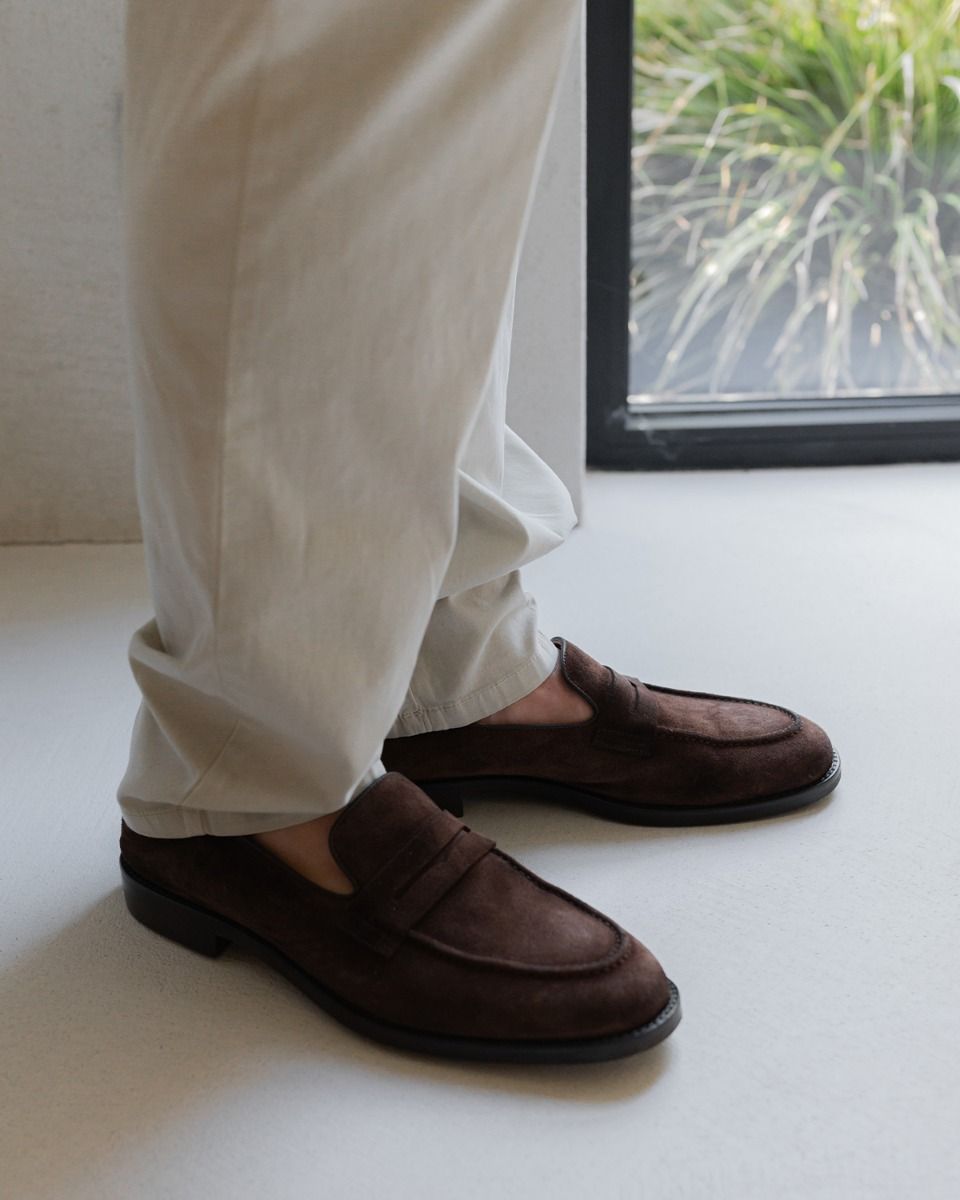 69016 Donkerbruin Herenloafers