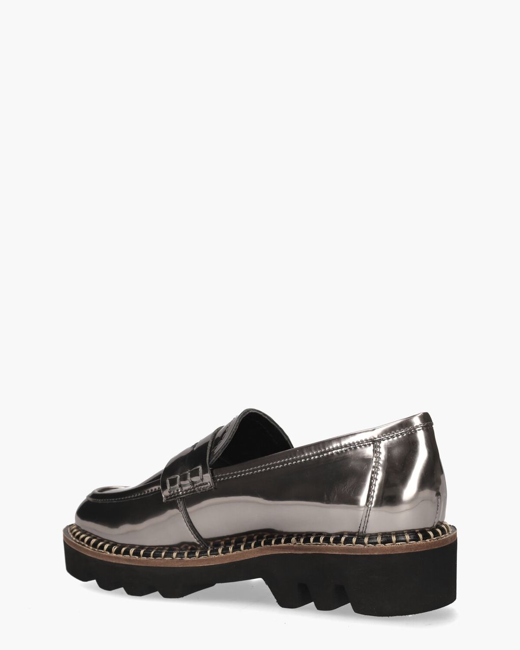 Pearl Zilver Damesloafers