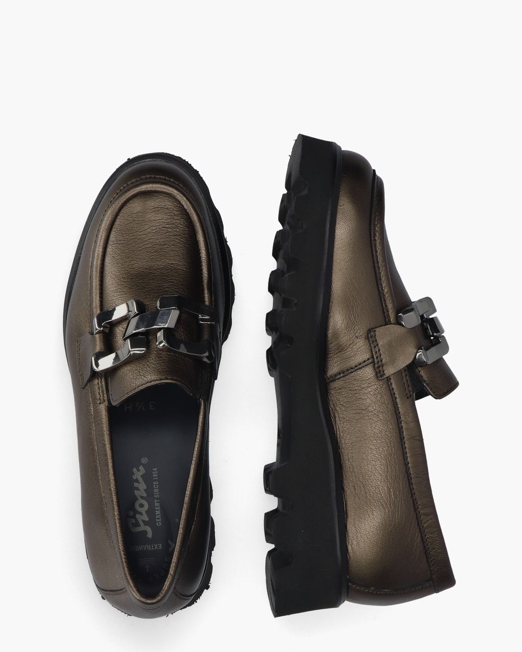 41347 Brons Damesloafers
