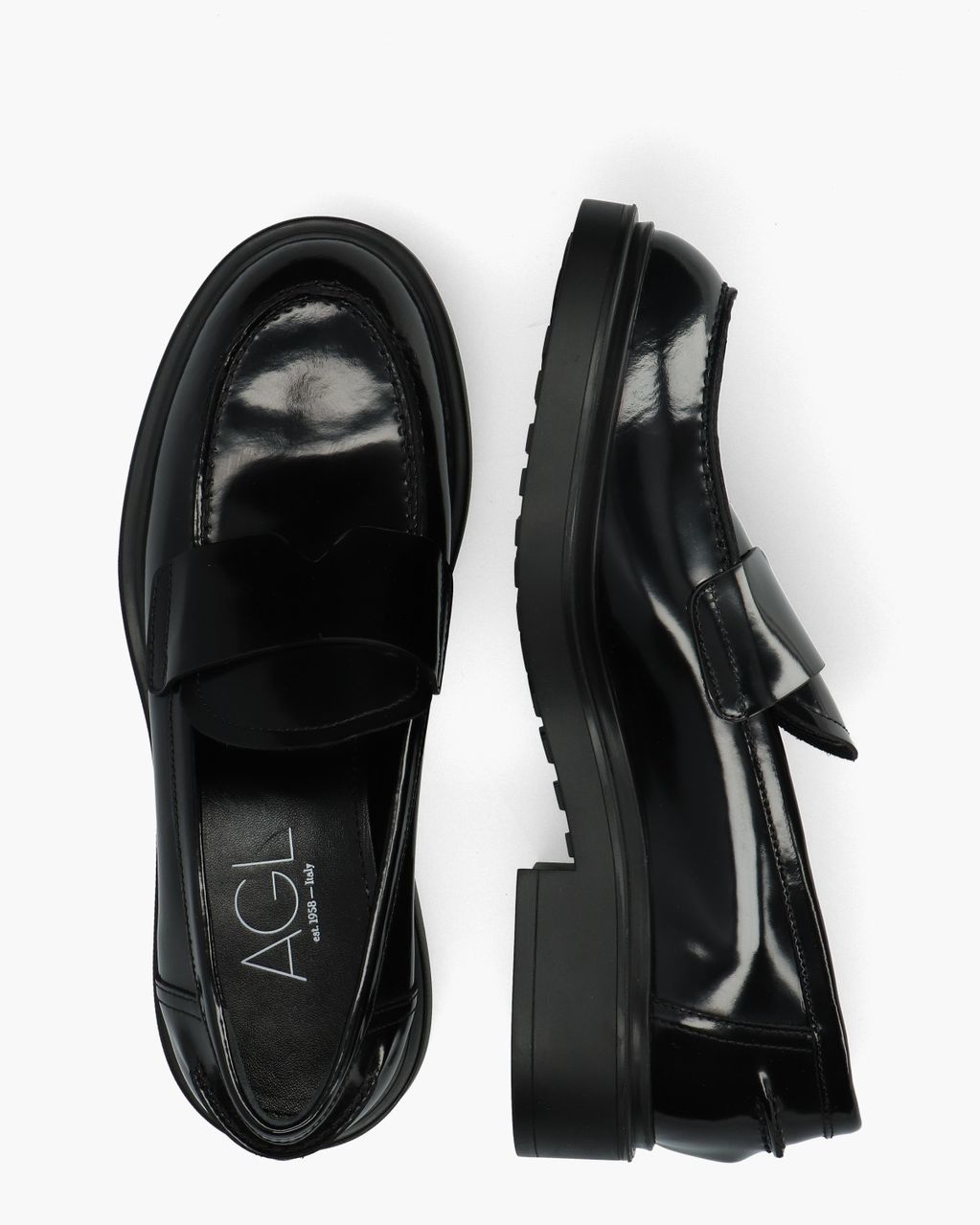 Loren College Zwart Damesloafers